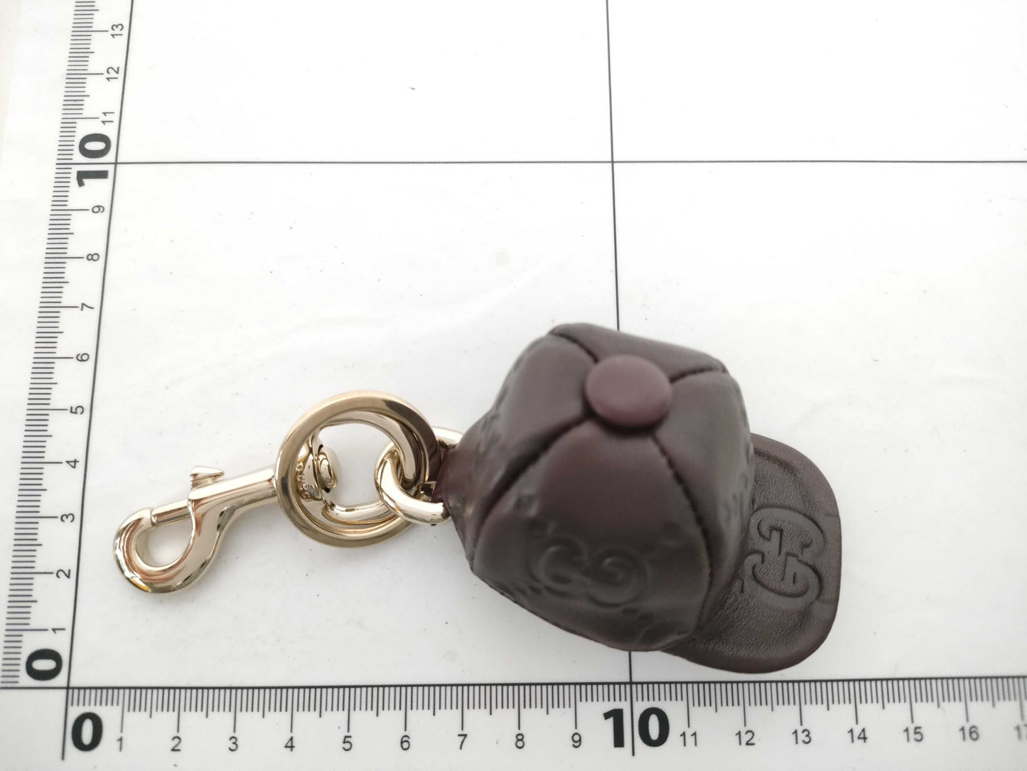 GUCCI GUCCI Keychain Leather Cap Key Case/Keychain