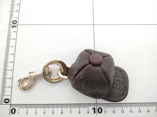 GUCCI GUCCI Keychain Leather Cap Key Case/Keychain