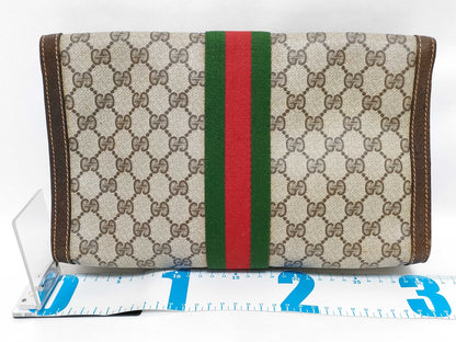 GUCCI GG Supreme Gucci Sherry Line Clutch Bag Clutch Bag
