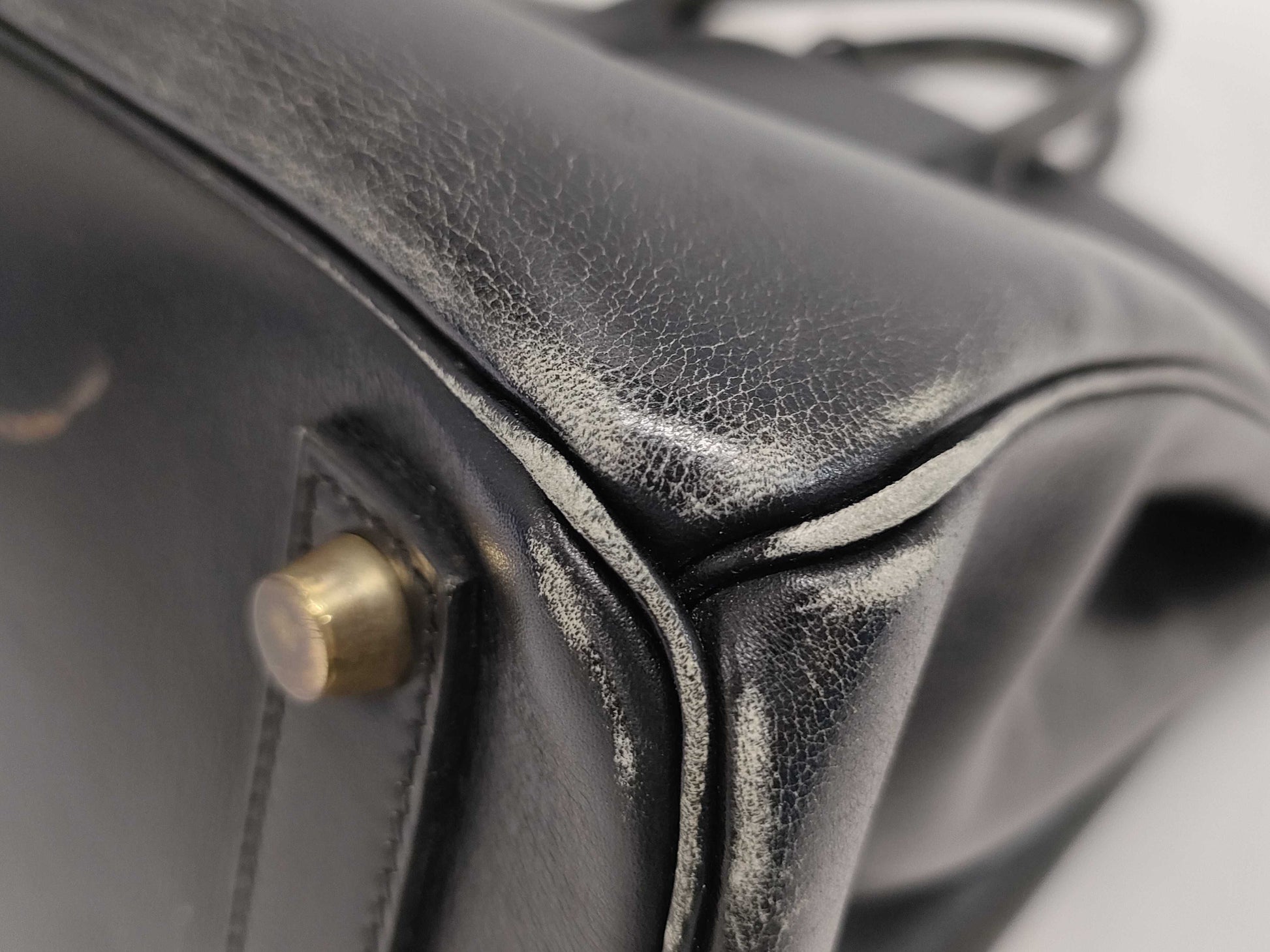 HERMES Haute Couture 32 □E engraved bag