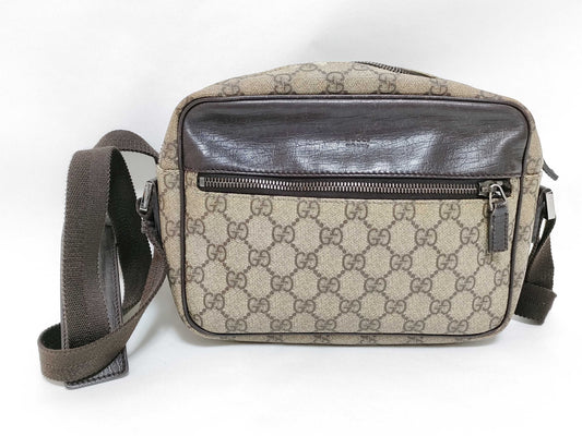 GUCCI GG Supreme Shoulder Bag 114291 002058