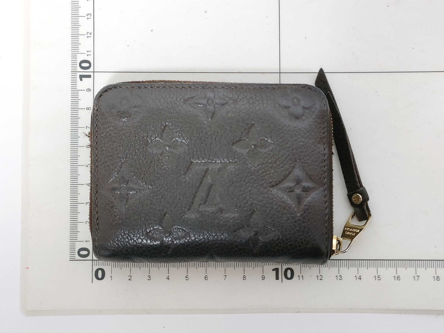 LOUIS VUITTON Monogram Empreinte Zippy Coin Purse TS1144 Coin Case