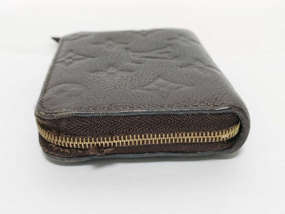 LOUIS VUITTON Monogram Empreinte Zippy Coin Purse TS1144 Coin Case