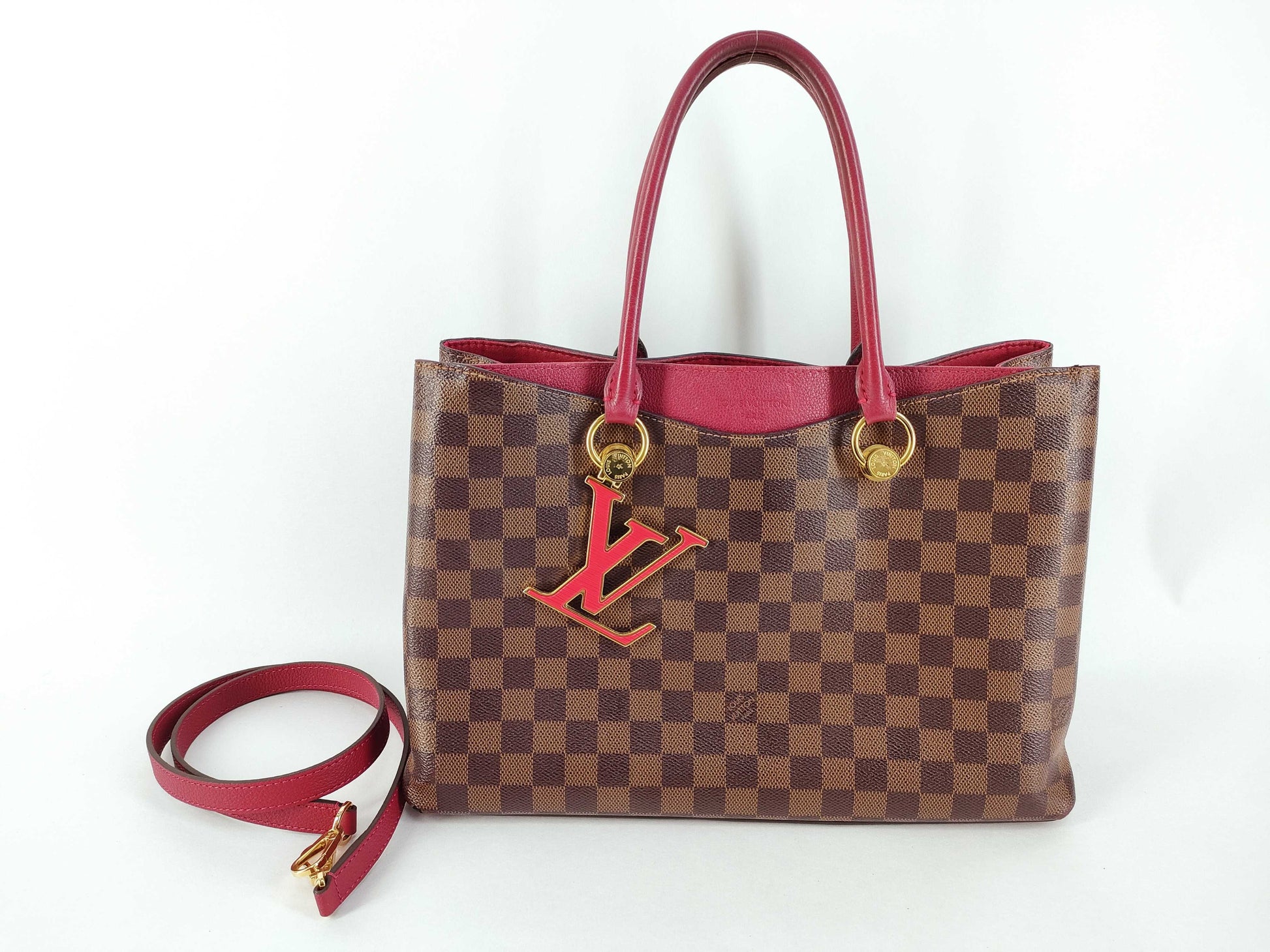LOUIS VUITTON Damier Louis Vuitton LV Levide DU0210 Handbag