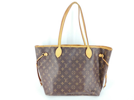 LOUIS VUITTON Monogram Neverfull MM MB2049 Tote Bag
