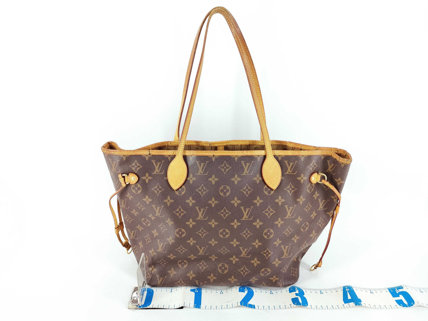 LOUIS VUITTON Monogram Neverfull MM MB2049 Tote Bag
