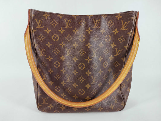 LOUIS VUITTON Monogram Looping MM MI0080 Shoulder Bag