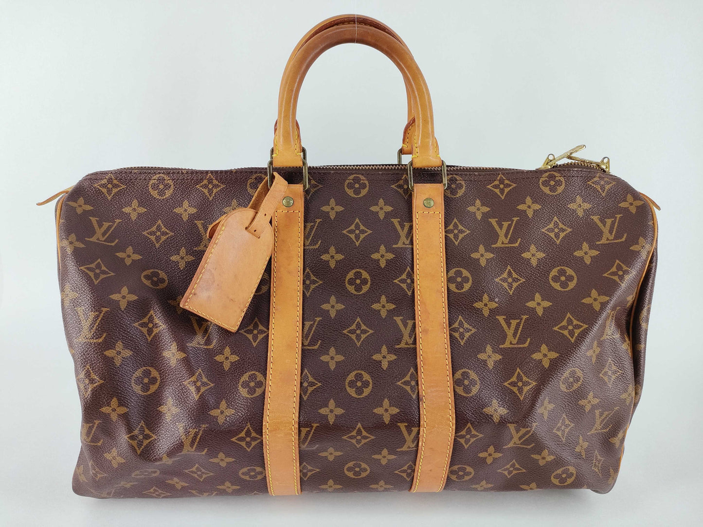 LOUIS VUITTON Monogram Keepall 45 VI8904 Boston Bag