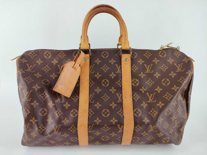 LOUIS VUITTON Monogram Keepall 45 VI8904 Boston Bag