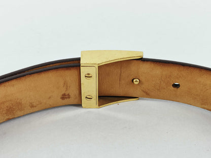 LOUIS VUITTON Damier Vuitton Damier Santur Carre LB0094 Belt