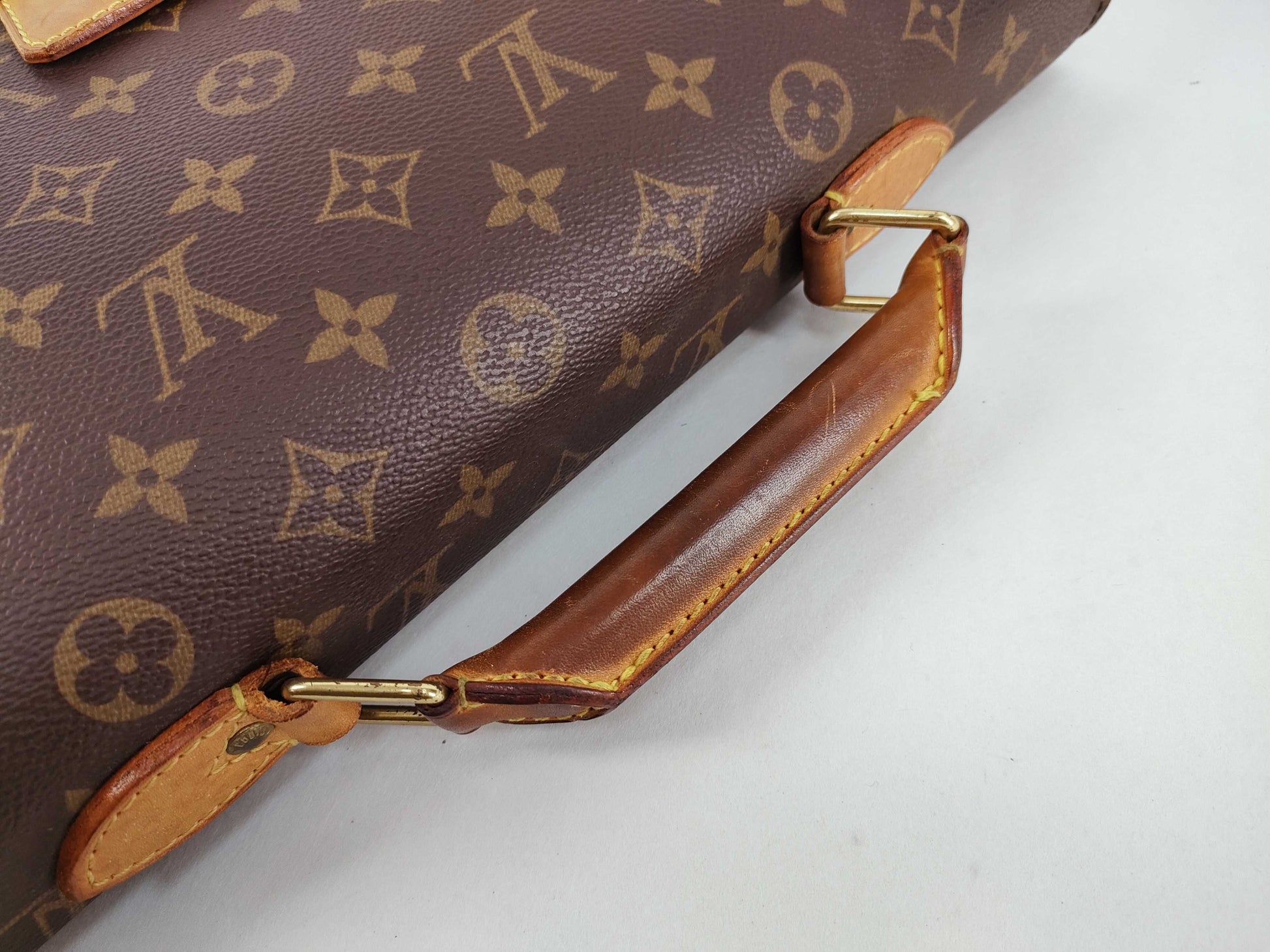 LOUIS VUITTON Monogram Conseiller SR1022 Business Bag