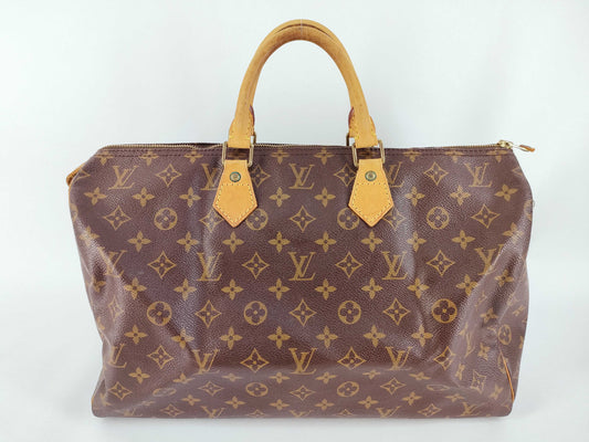 LOUIS VUITTON Monogram Speedy 40 SP1924 Boston Bag