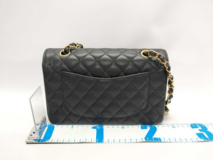 CHANEL Caviar Skin Matelasse Shoulder Bag