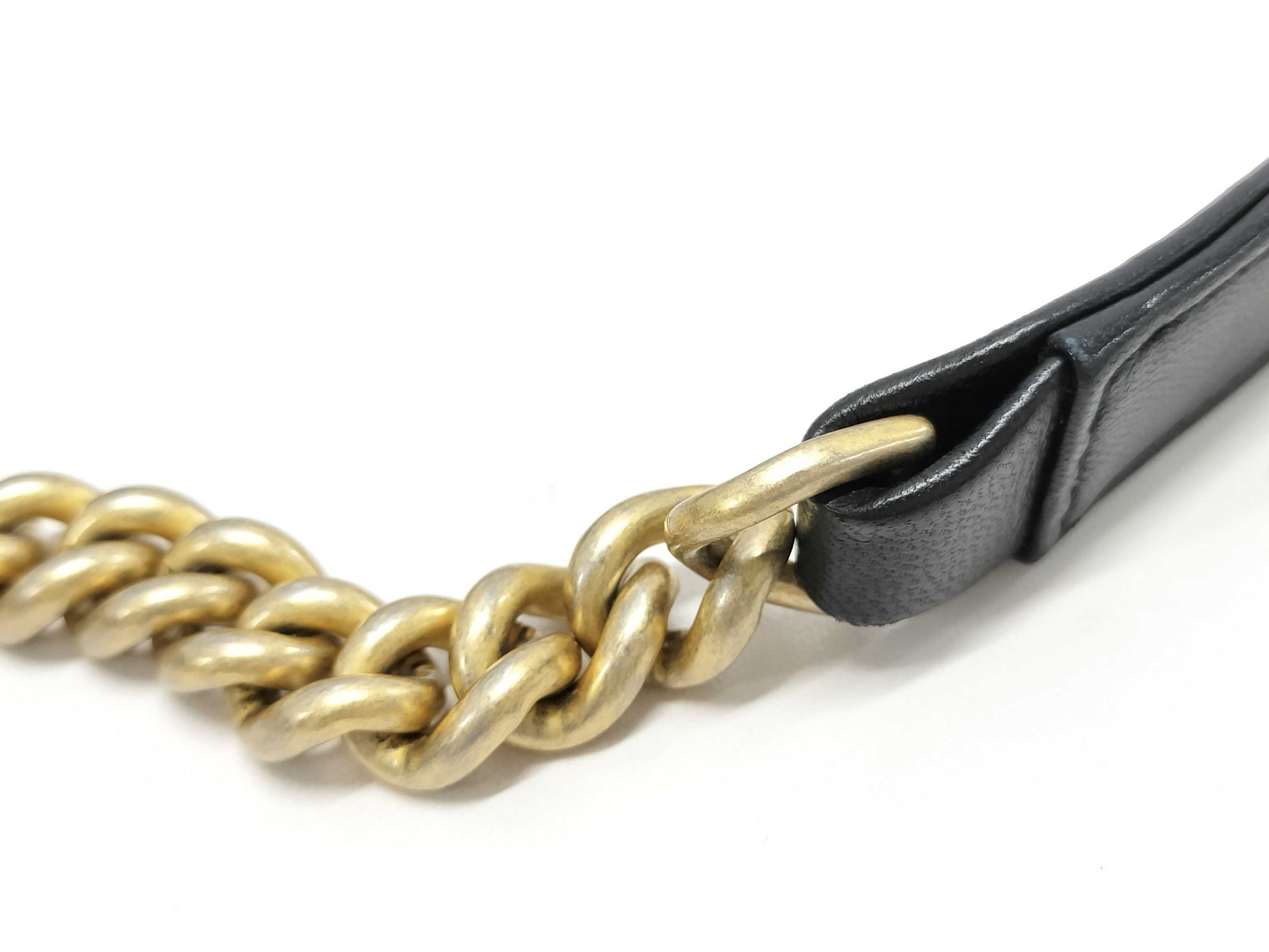 CHANEL Lambskin Boy Chanel Mini Chain Shoulder Bag Black Shoulder Bag