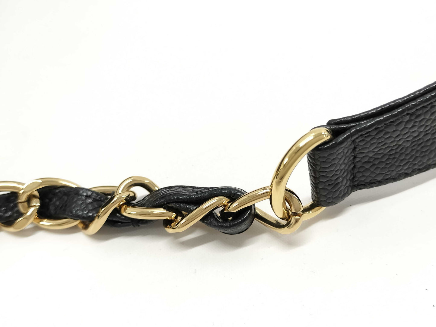 CHANEL Caviar Scholtan Shoulder Bag