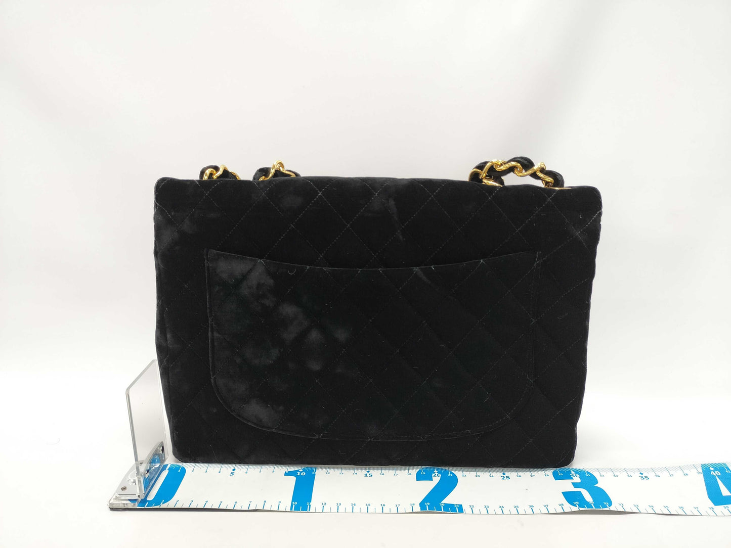 CHANEL Matelasse Chain Shoulder Bag Velvet Shoulder Bag