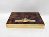 HERMES Cigarette Case Metal/Wood Two-Tone Other Accessories