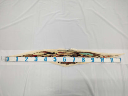 HERMES Pleated Carre Scarf