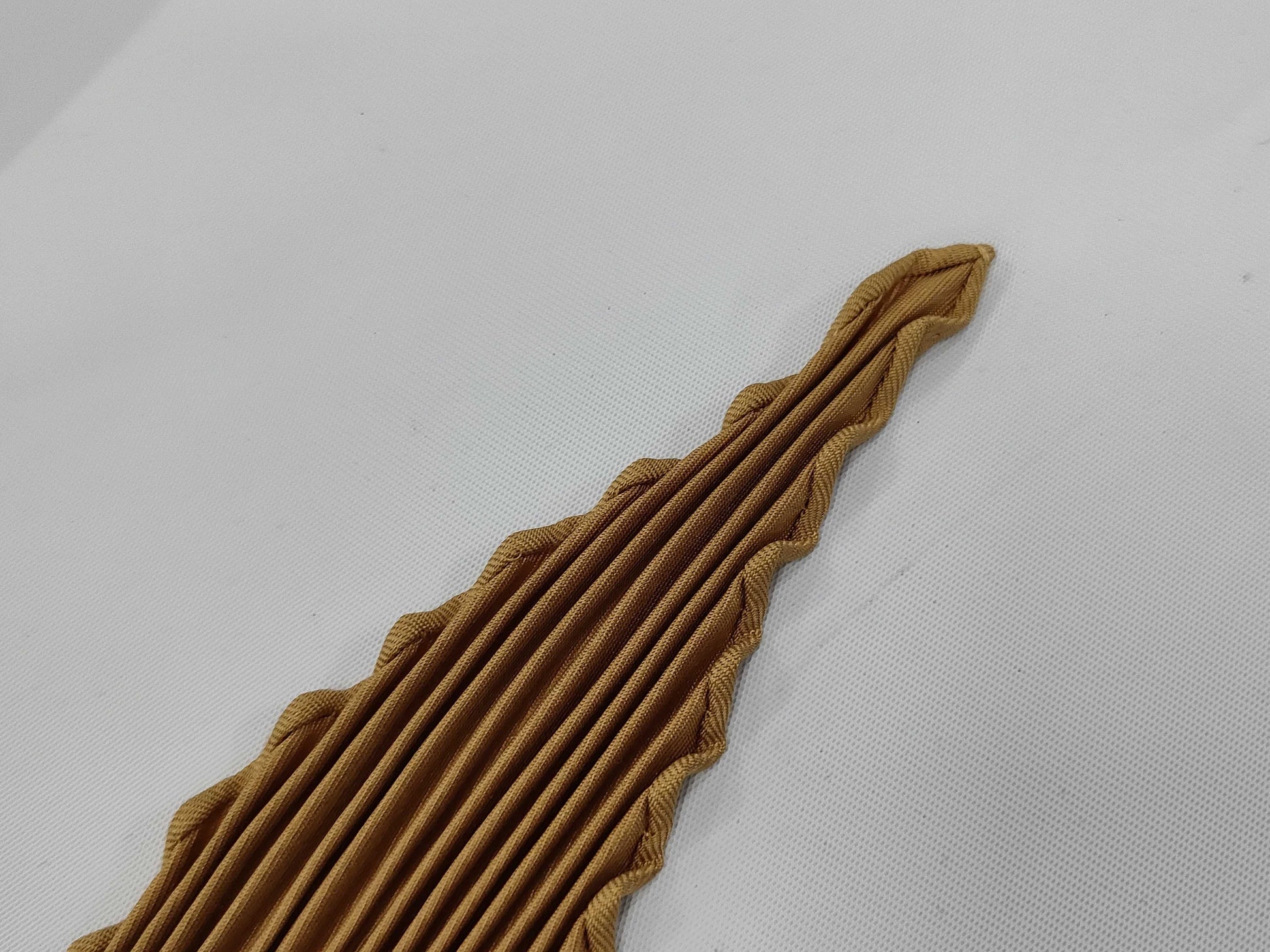 HERMES Pleated Carre Scarf