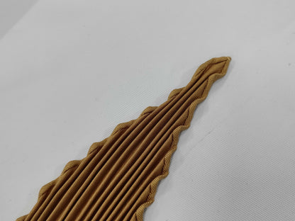 HERMES Pleated Carre Scarf