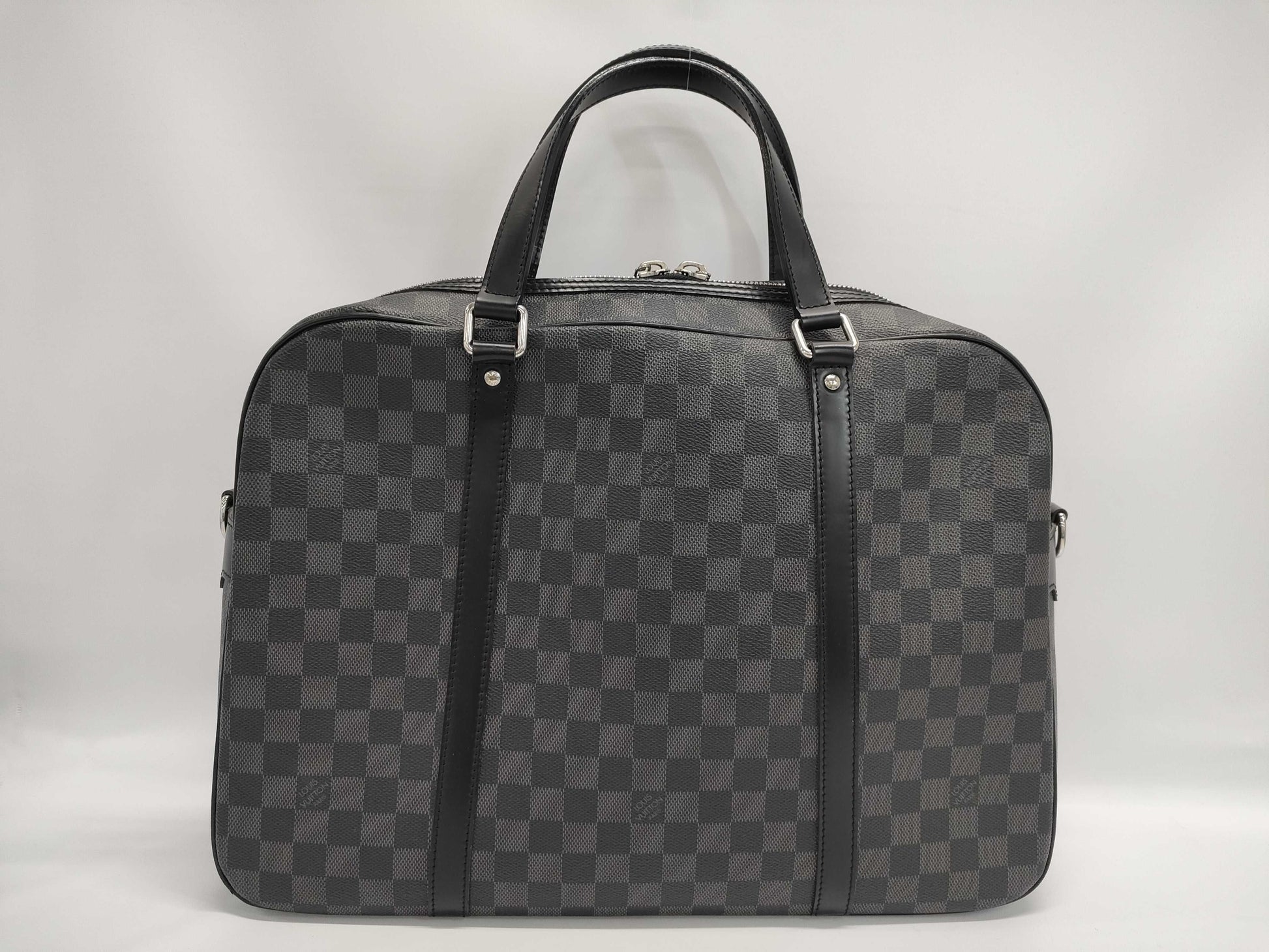 LOUIS VUITTON Damier Graphite Yarn Briefcase Business Bag