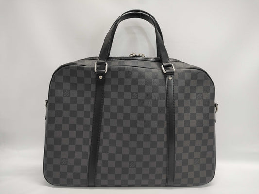 LOUIS VUITTON Damier Graphite Yarn Briefcase Business Bag