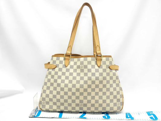 LOUIS VUITTON Damier Azur Batignolles Horizontal Tote Bag Tote Bag