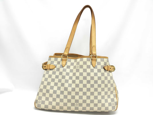 LOUIS VUITTON Damier Azur Batignolles Horizontal Tote Bag Tote Bag