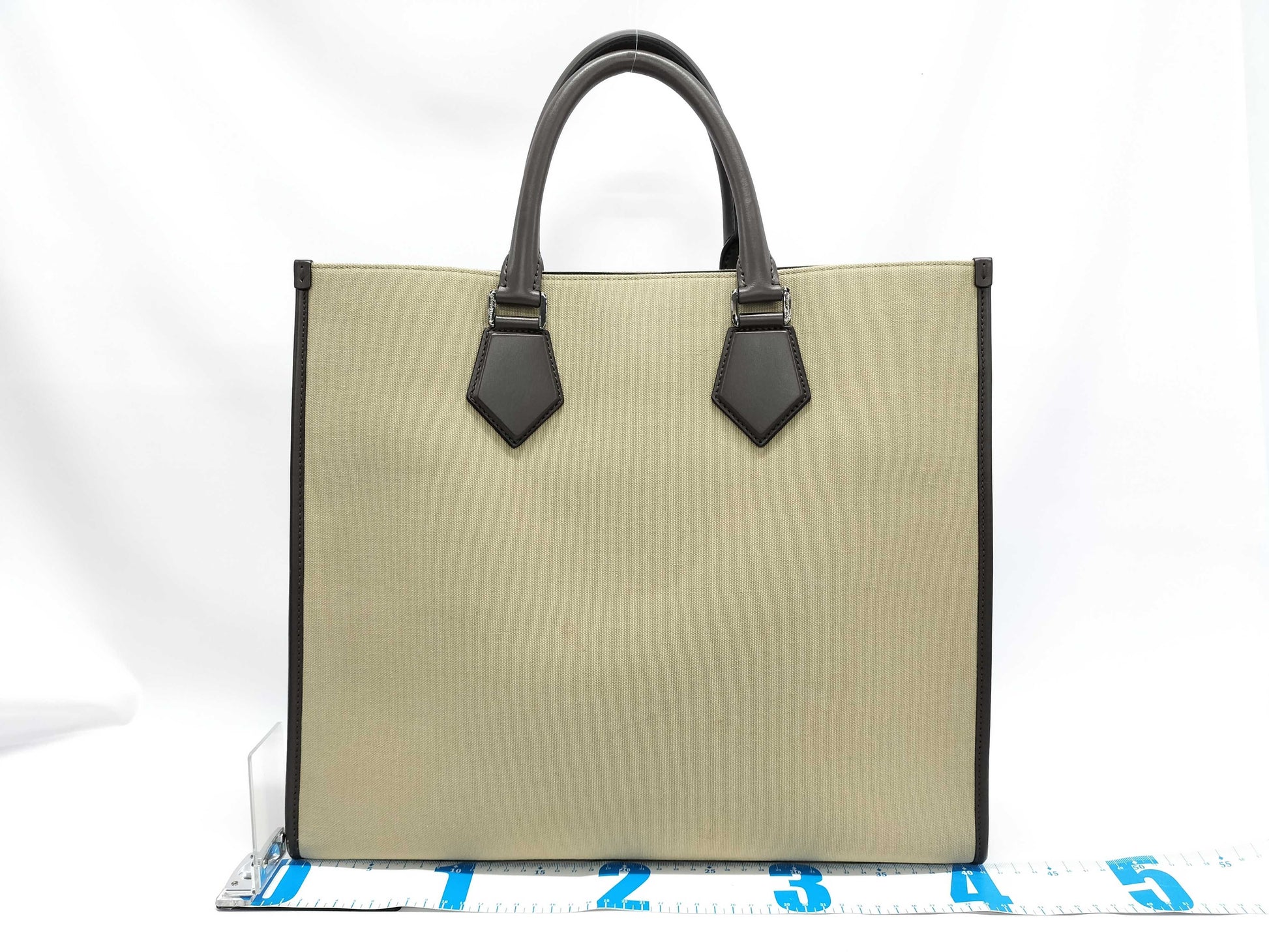 DOLCE&GABBANA Tote Bag Canvas Beige Tote Bag