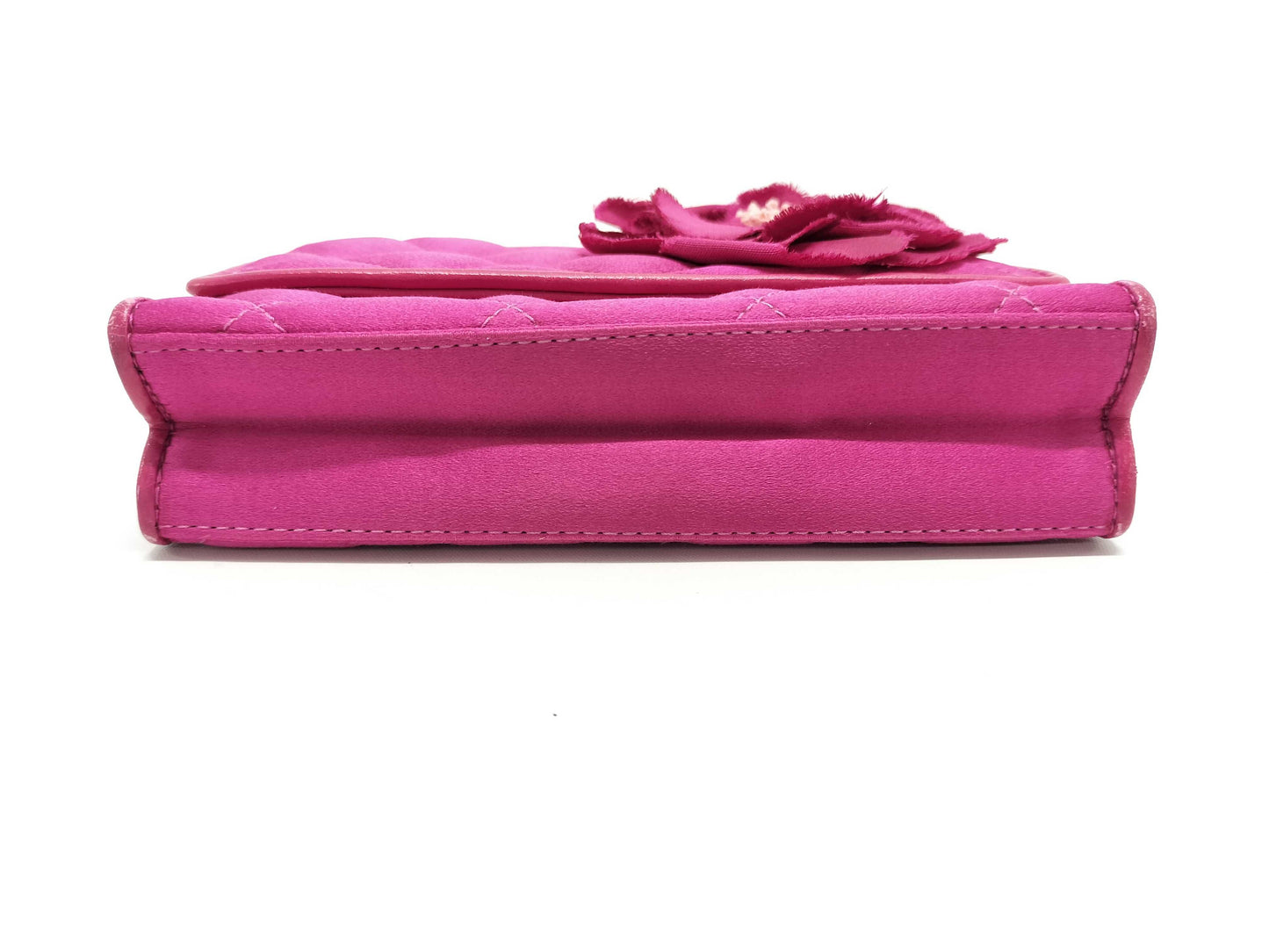 CHANEL Chain Shoulder Bag Satin No Seal Shoulder Bag