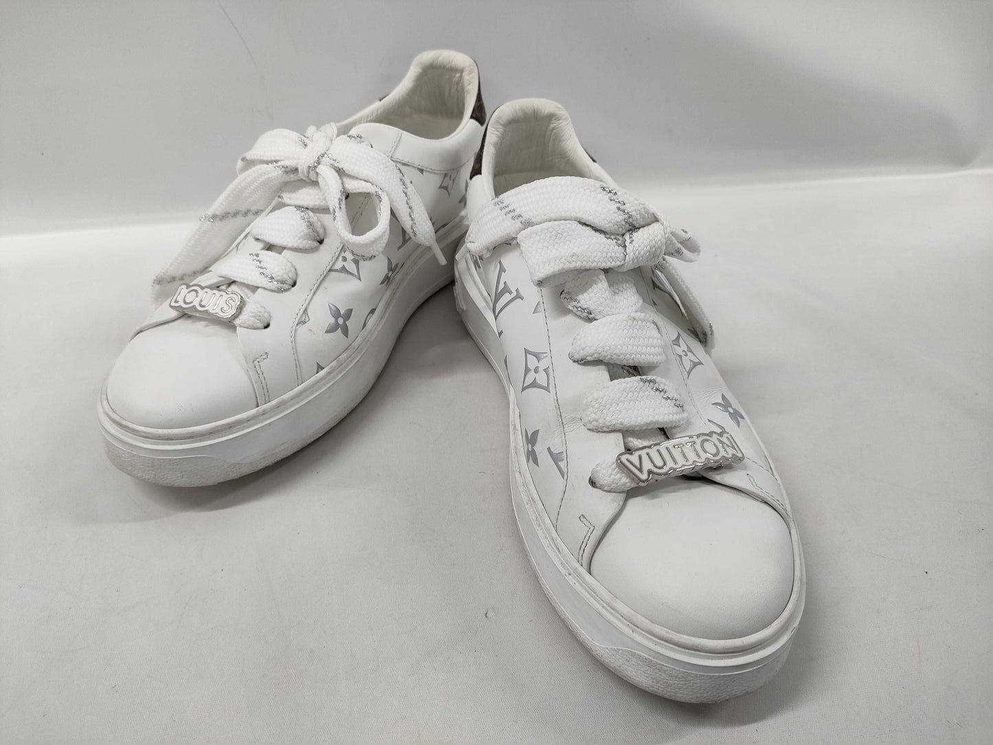 LOUIS VUITTON Sneakers Leather MS0281 Size 38 Sneakers