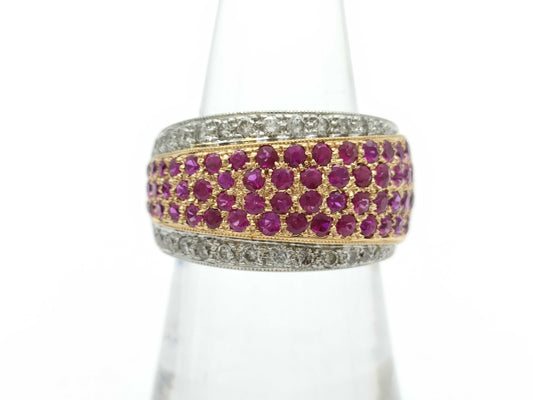 S1.78ct D0.45ct 750 11.5g Ring 