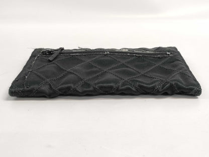 CHANEL Bicolor Satin Case for Cards, Passes, and Business Cards