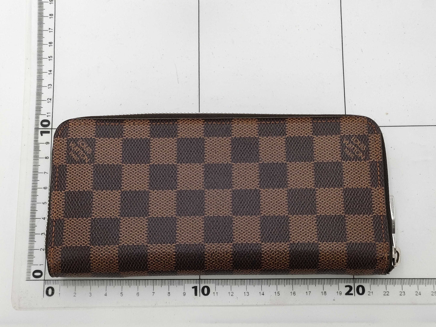 LOUIS VUITTON Damier Vuitton/Wallet Damier Vertical