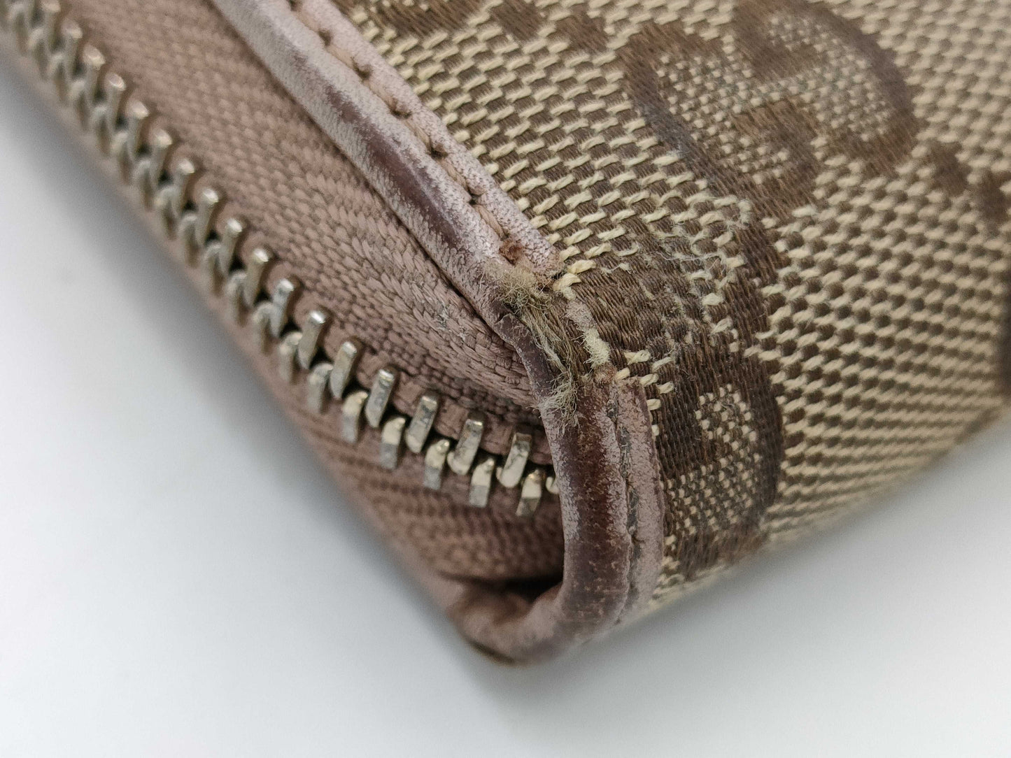 GUCCI Gucci/Long Wallet GG Canvas Wallet