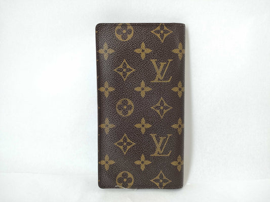 LOUIS VUITTON Monogram Louis Vuitton Long Wallet MI0974 Monogram Billfold