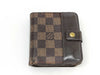 LOUIS VUITTON Damier Compact Zip Wallet N61668/CA1022