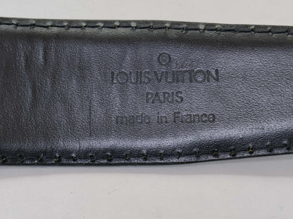 LOUIS VUITTON Epi Leather Belt, Santur Classic M6832Q/VI1909