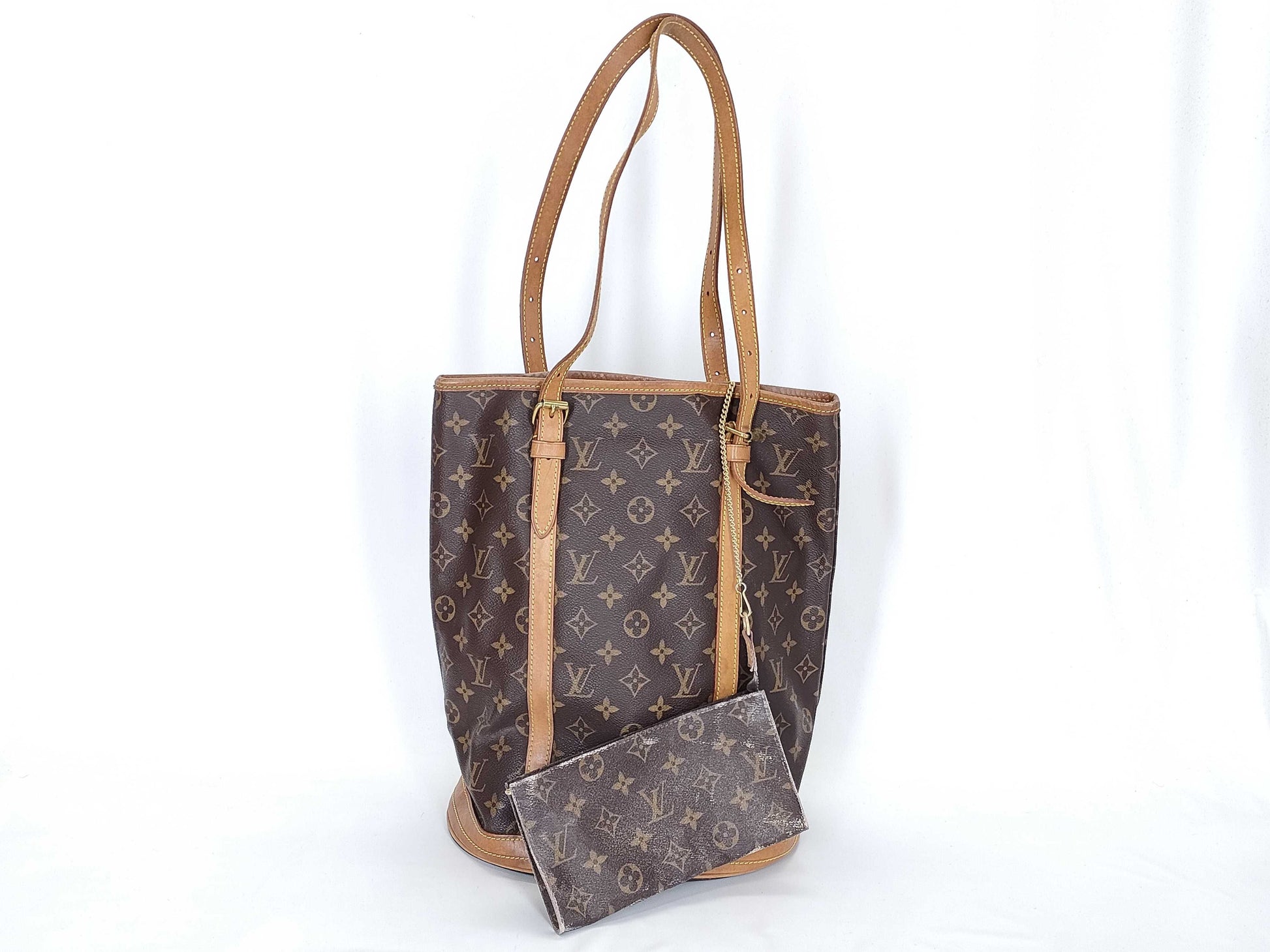LOUIS VUITTON Monogram Bucket GM M42236/FL0060 Pouch Tote Bag