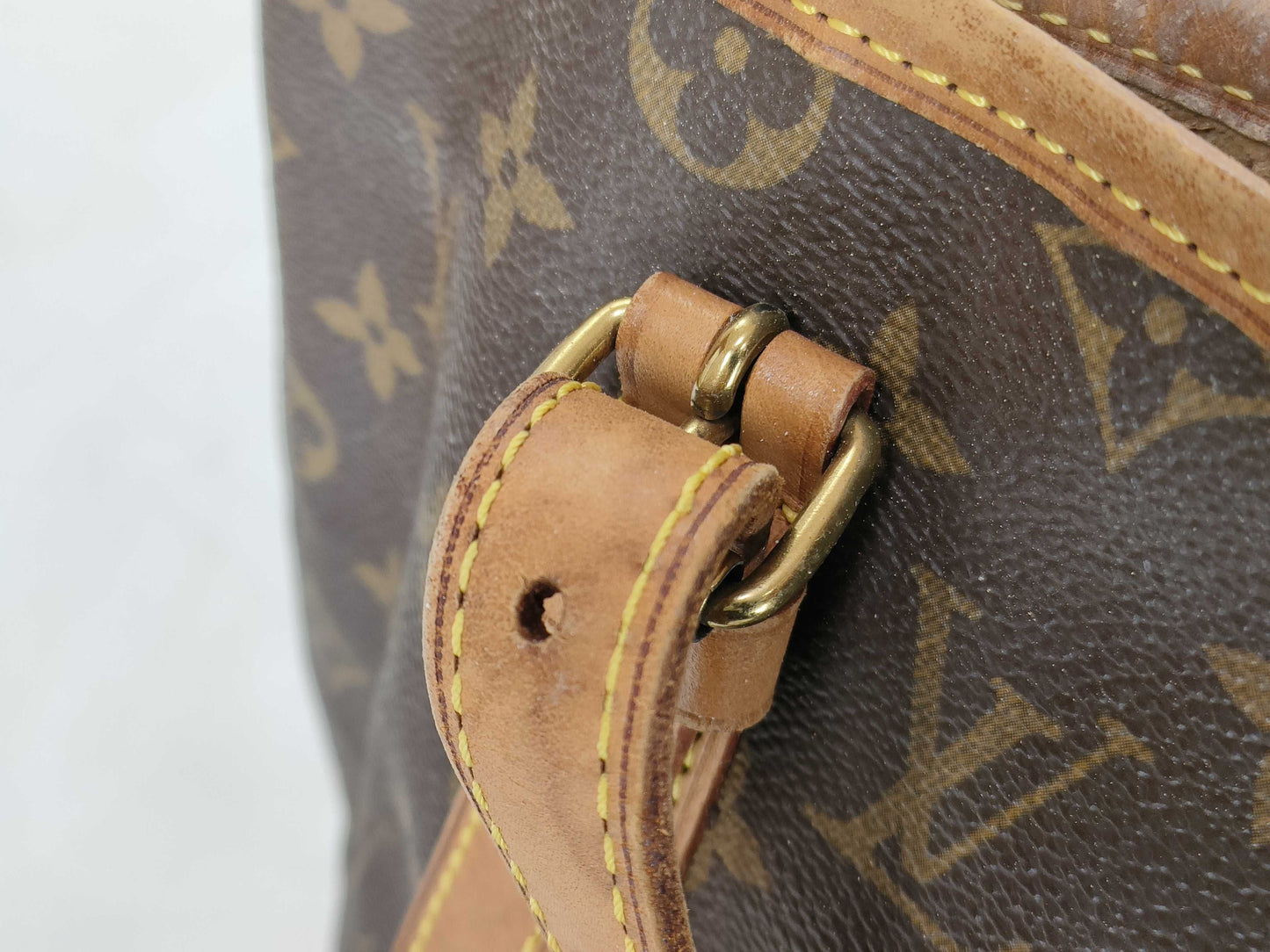 LOUIS VUITTON Monogram Bucket GM M42236/FL0060 Pouch Tote Bag