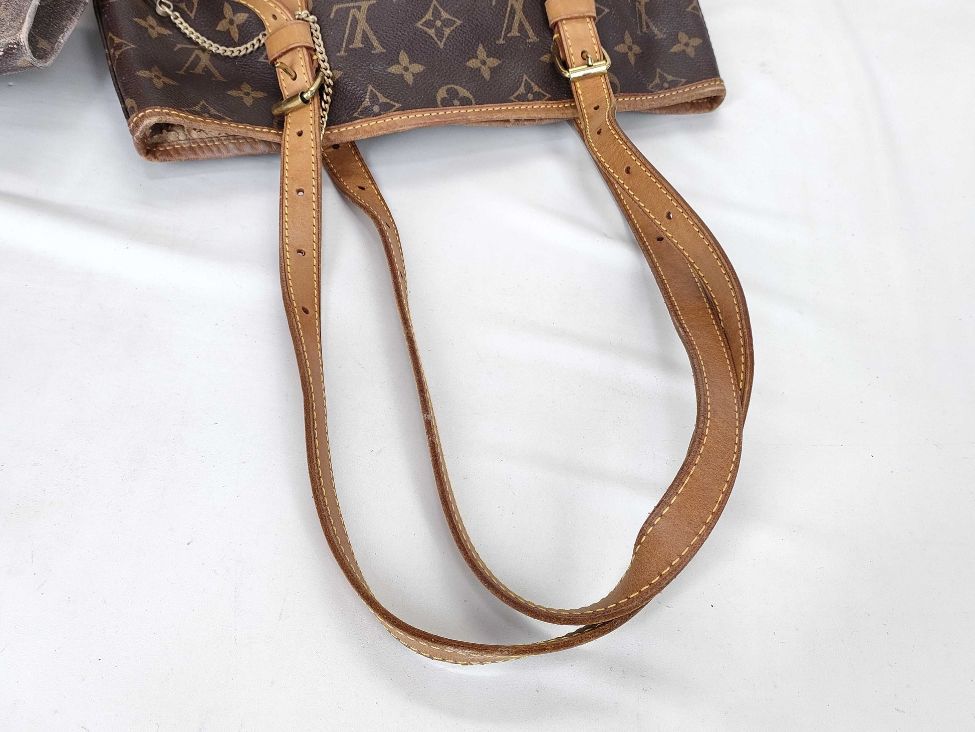 LOUIS VUITTON Monogram Bucket GM M42236/FL0060 Pouch Tote Bag