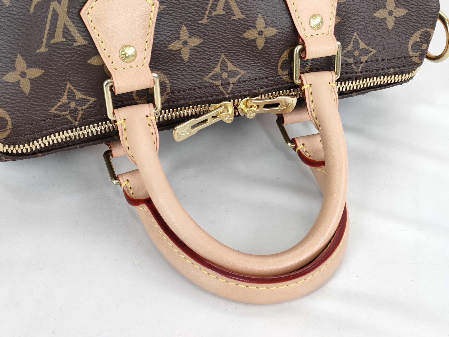 LOUIS VUITTON Monogram Speedy 25 Bandouliere M41113/RFID Box and Dust Bag Handbag