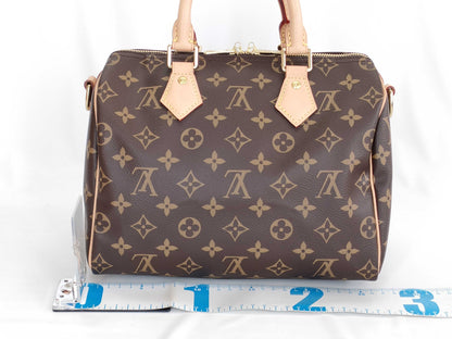 LOUIS VUITTON Monogram Speedy 25 Bandouliere M41113/RFID Box and Dust Bag Handbag