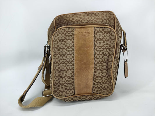 COACH Mini Signature Coach Signature Shoulder Bag Shoulder Bag