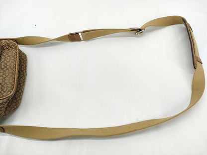 COACH Mini Signature Coach Signature Shoulder Bag Shoulder Bag