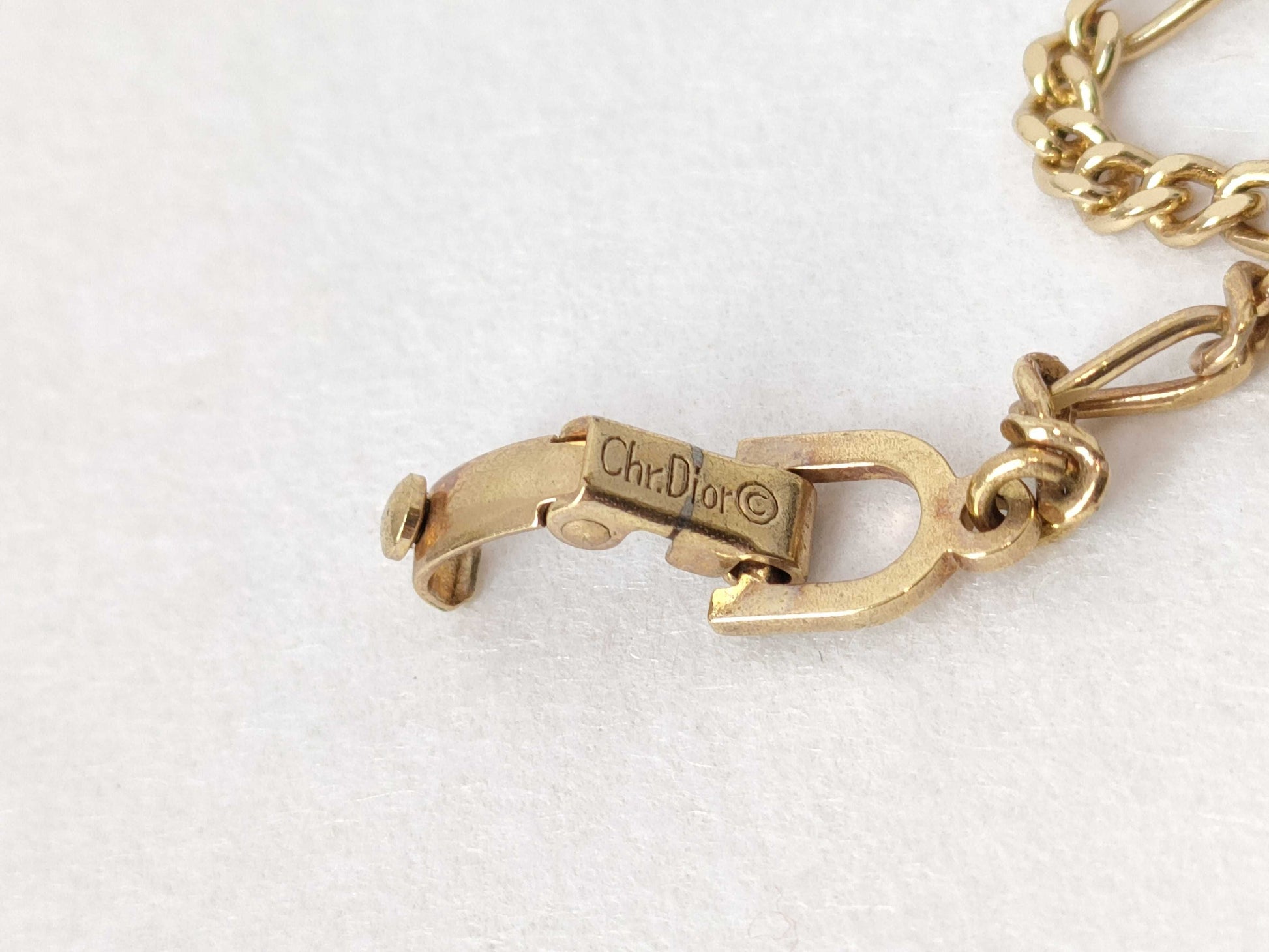 Dior CD Necklace GP Box Necklace