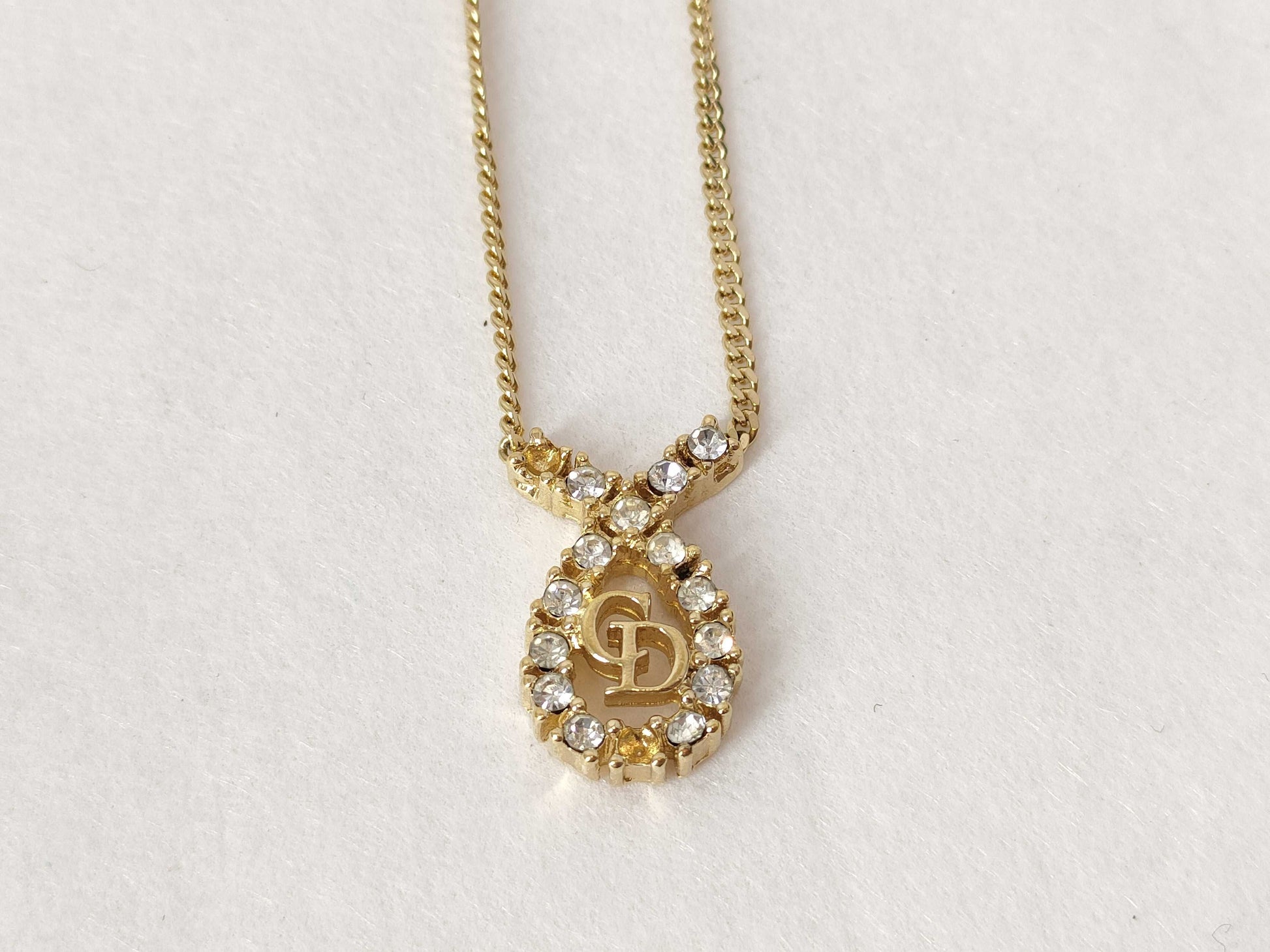 Dior CD Necklace GP Necklace