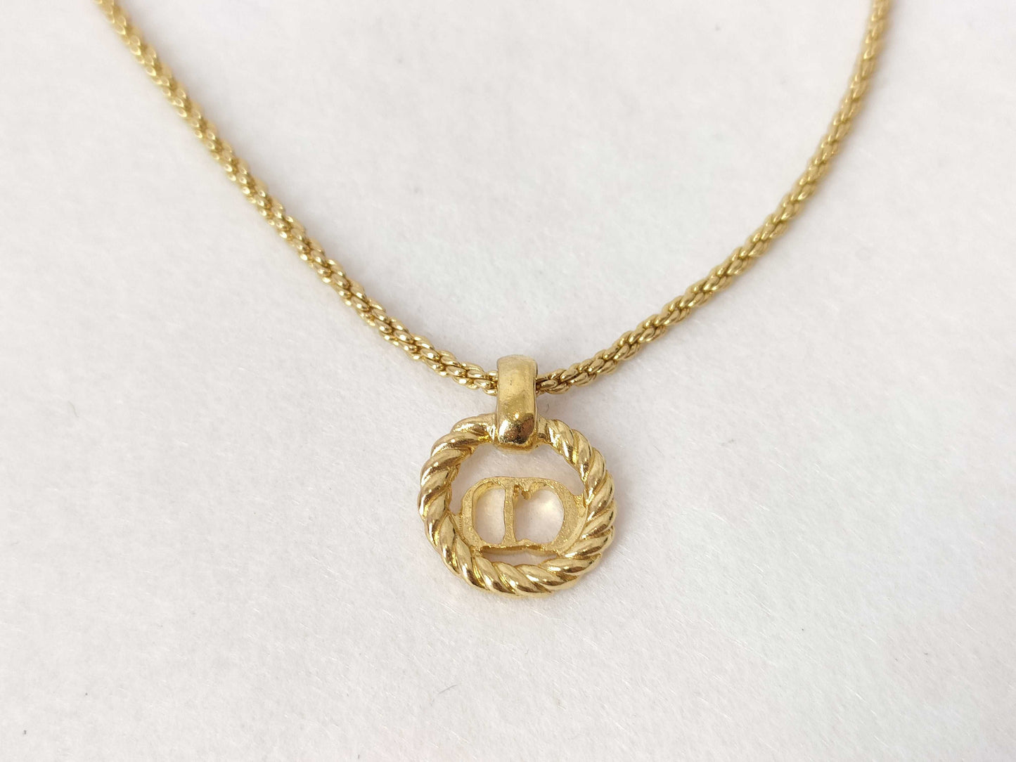 Dior CD Necklace GP Necklace
