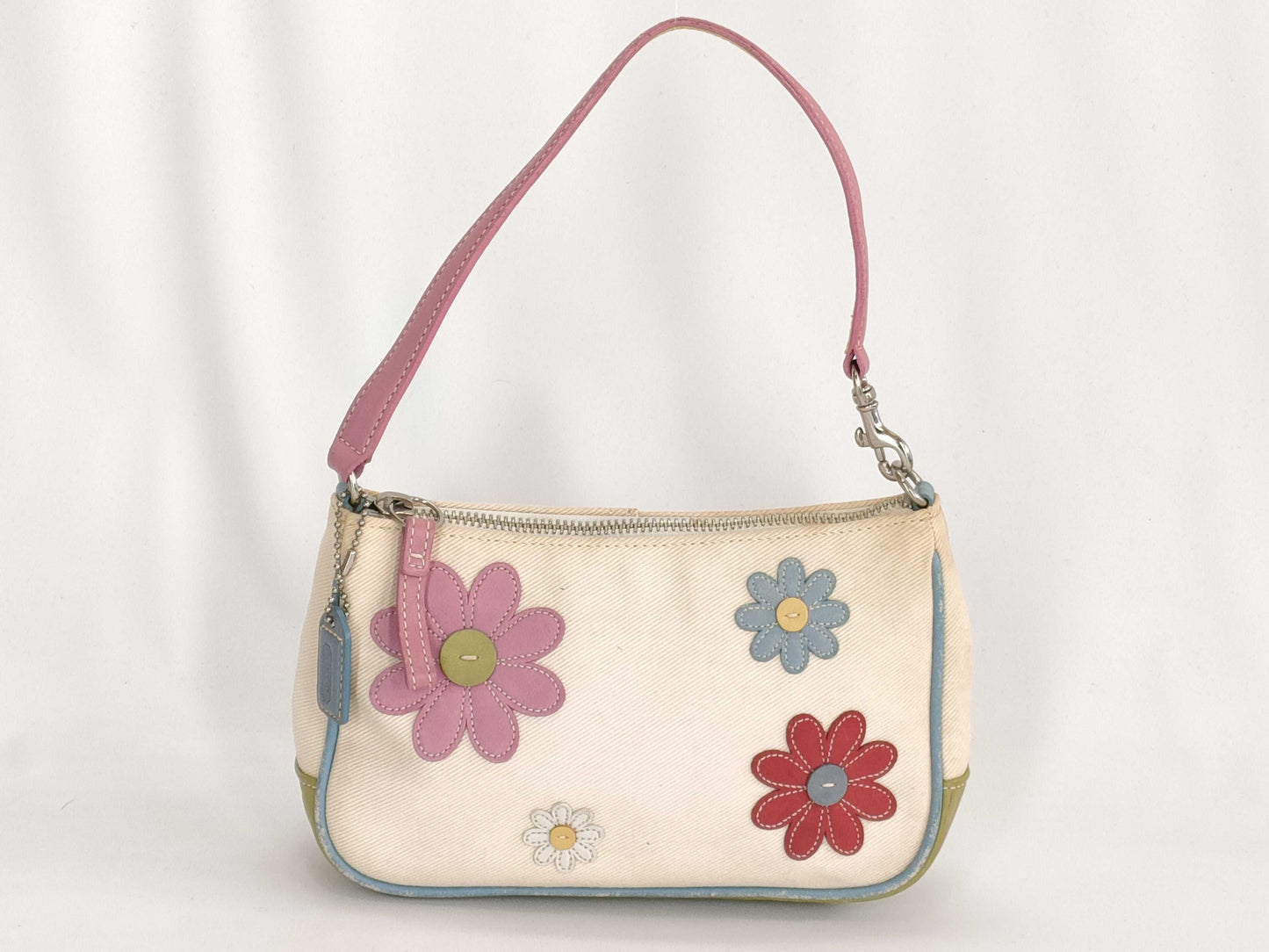 COACH floral print handbag