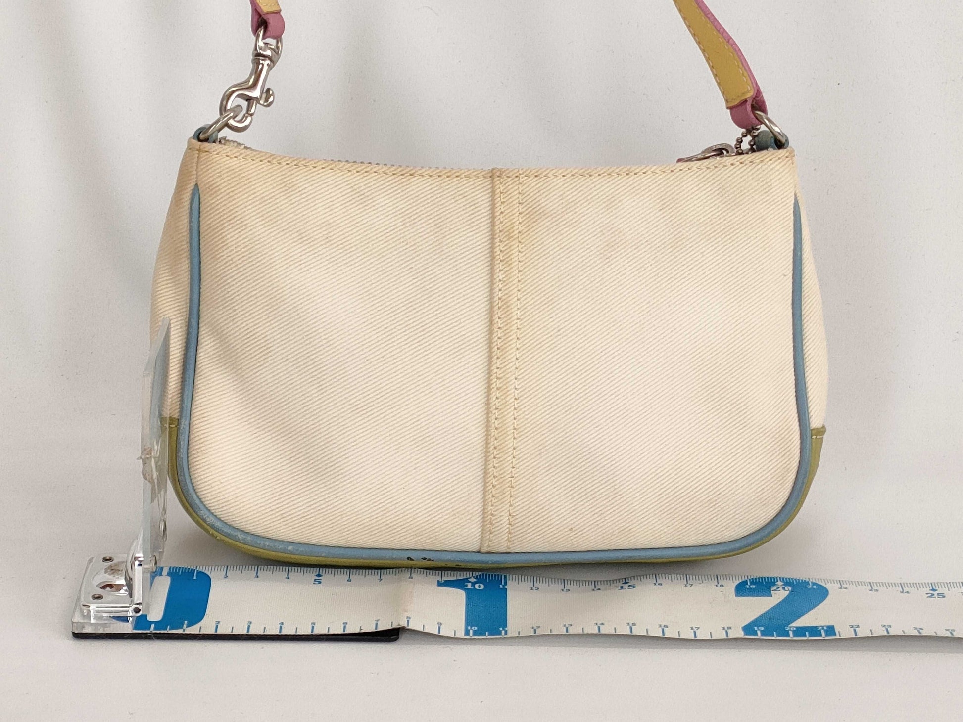 COACH floral print handbag